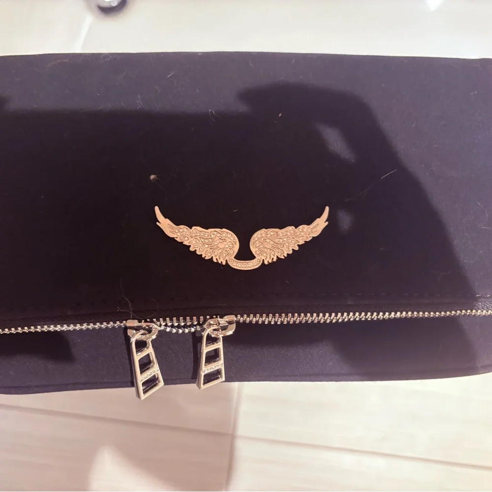 Zadig and Voltaire Black Chain Strap Women's Bag - Picture 2 of 5